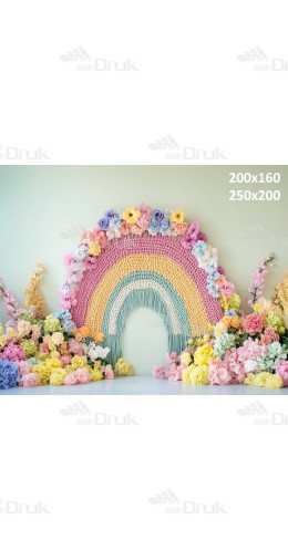 Tło fotograficzne Boho 3302